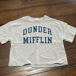Gap Teen Dunder Mifflin Tee L